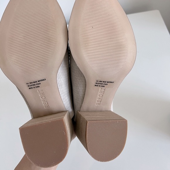 Report Women’s Faux Snake Print Pointed Toe Mule Shoe Size 8 - Picture 5 of 5